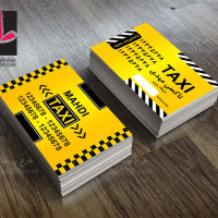 طرح لایه باز کارت ویزیت تاکسی تلفنی