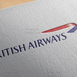 دانلود طرح لایه باز لوگو شرکت هواپیمایی بریتانیا