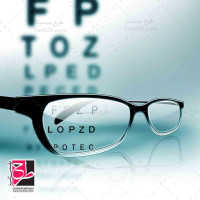 تصویر با کیفیت تست بینایی با عینک