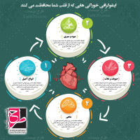 طرح لایه باز اینفوگرافی پزشکی ( سلامت قلب )
