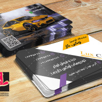 دانلود فایل فتوشاپ کارت ویزیت نمایشگاه خودرو