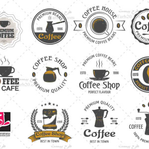 لوگو و وکتور کافه، کافی شاپ و قهوه