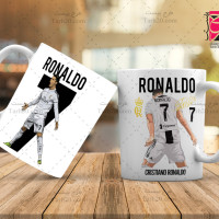 فایل فتوشاپ طرح لیوان رونالدو