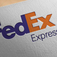 طرح لوگو شرکت پست بین المللی FEDEX
