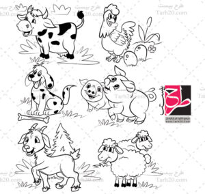 رنگ آمیزی حیوانات