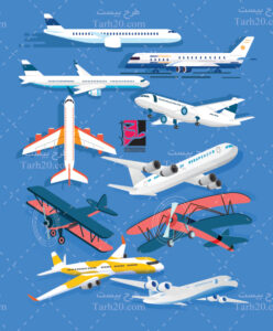 وکتور هواپیما