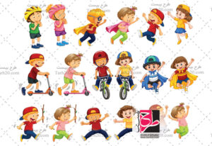 وکتور بازی کودکان