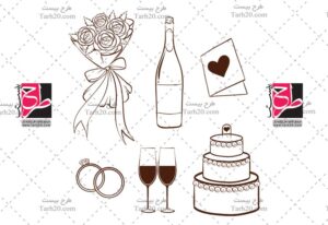 وکتور المانهای ازدواج