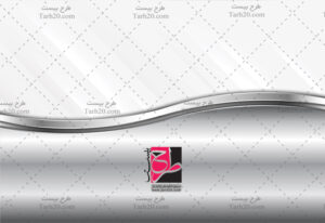 وکتور بکگراند نقره ای