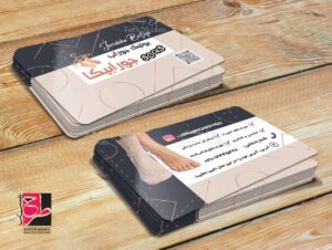 طرح کارت جوراب فروشی