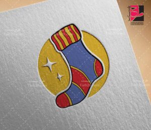 طرح لوگو جوراب فروشی